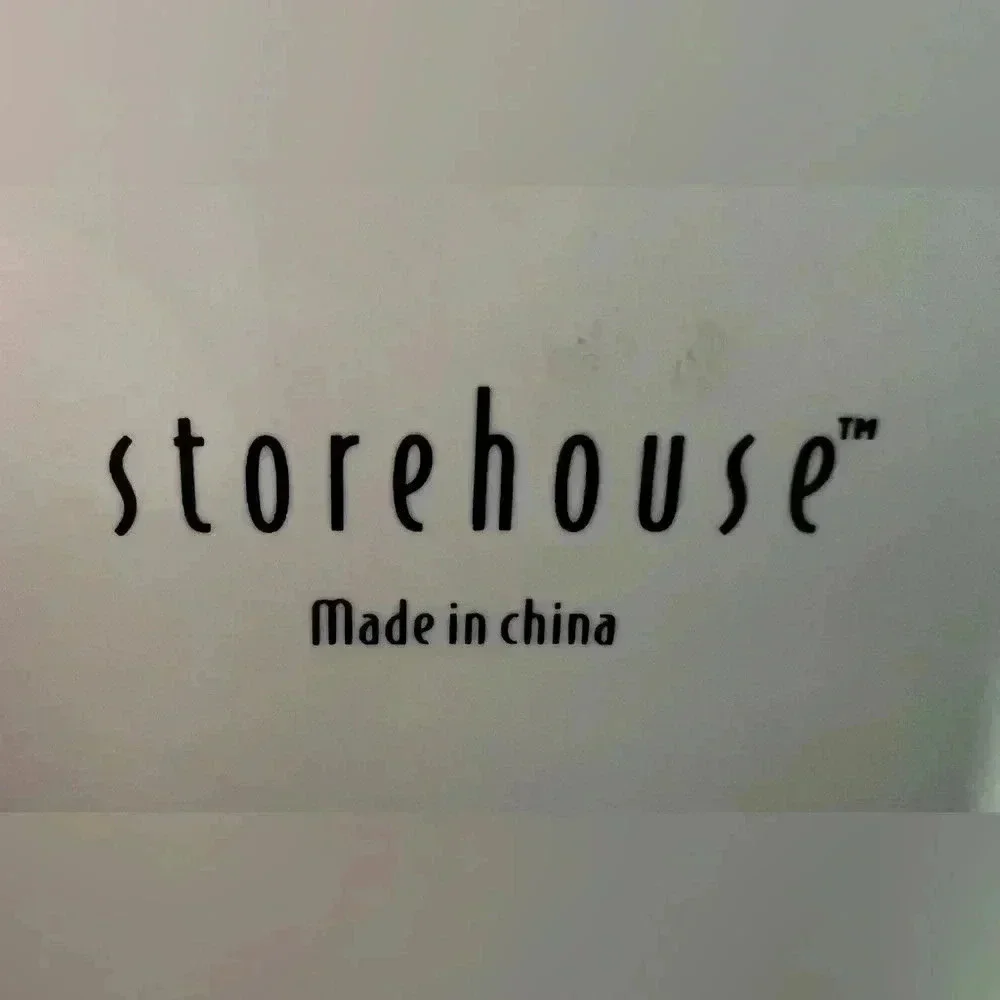 Storehouse | Modern ceramic white, cream and sugar set/2 pieces